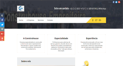 Desktop Screenshot of construhouseobras.com.br